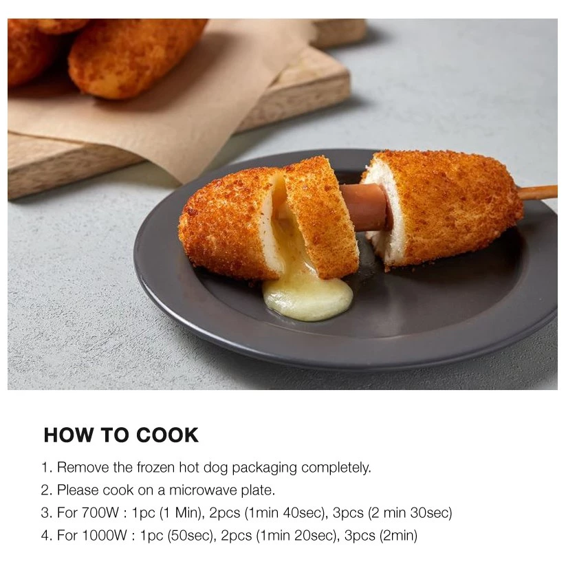 Korean Crispy Corndog (Mozzarella/Half & Half) - 5 Pcs - Image 6
